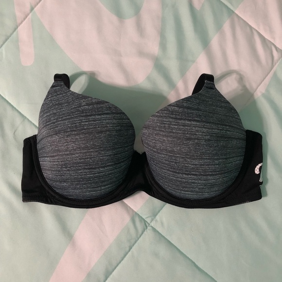 PINK Victoria's Secret Other - PINK Victoria’s Secret dark grey/black 34D bra